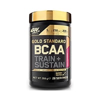 optimum nutrition gold standard bcaa train + sustain