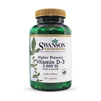 swanson vitamine d3 2000iu